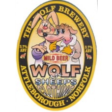 Wolf Brewery Wolf In Sheeps Clothing Pump Clip